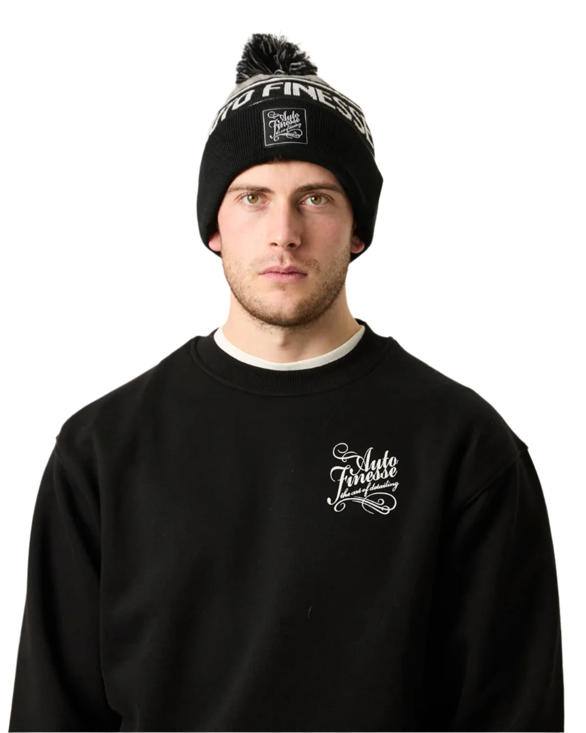 Bobble Knitted Beanie - Image 3