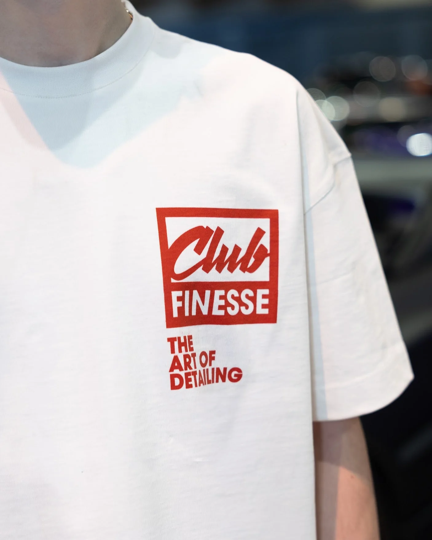 Club Finesse T-shirt - White - Image 2
