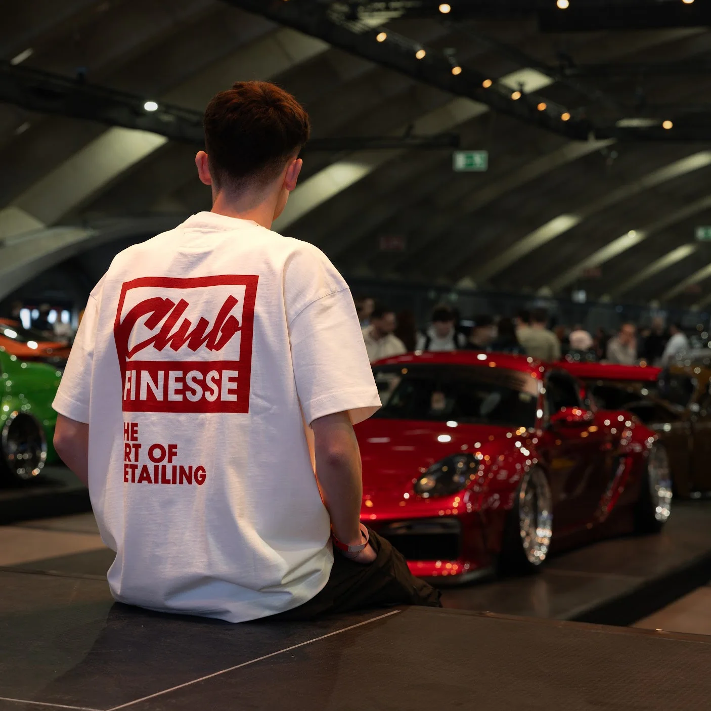 Club Finesse T-shirt - White - Image 4