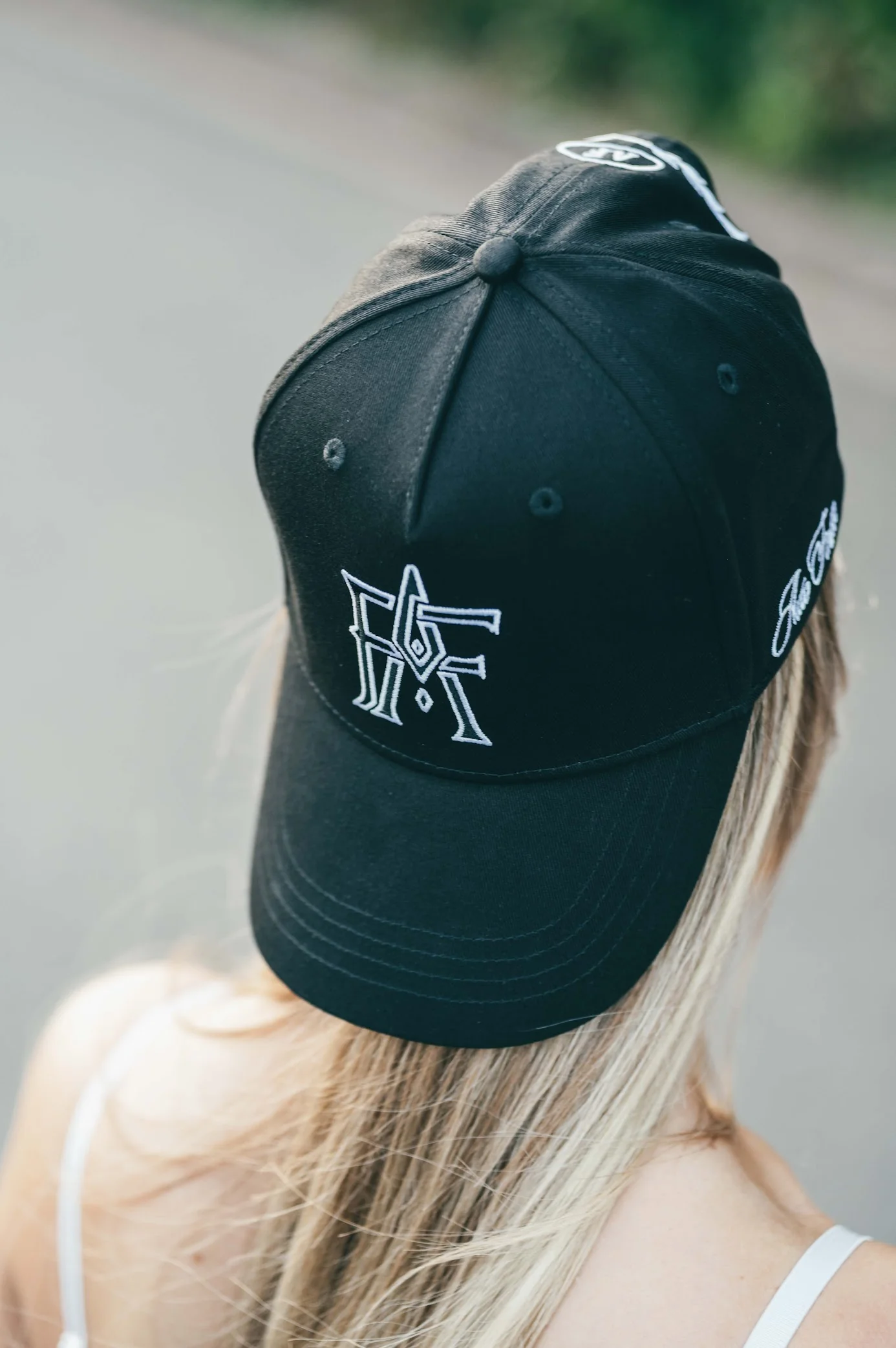 Monogram Cap - Black - Image 2